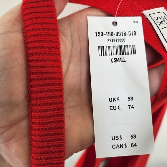 Abercrombie & Fitch Cross Back Sweater XS NWT - Picture 4 of 7